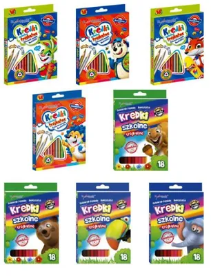 Obrázok produktu pre Bambino pastelky 18 farieb trojuholníkové