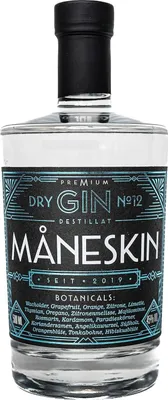 Produktbild von MÅNESKIN Dry Gin No. 12 // 0,5l 45%
