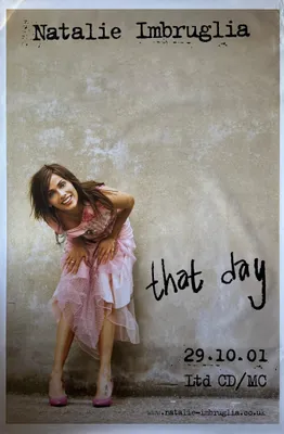 Immagine prodotto di Nathalie Imbruglia - That Day - 2001 - Locandina/Poster - 100x154 cm