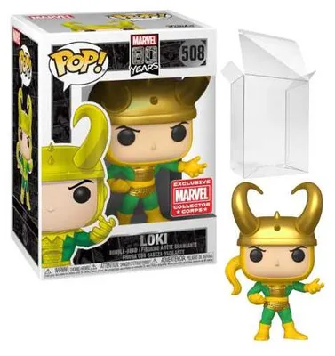 Immagine prodotto di Funko Pop! Marvel: Loki (Prima apparizione) n. 508 (Esclusiva Collector Corps)