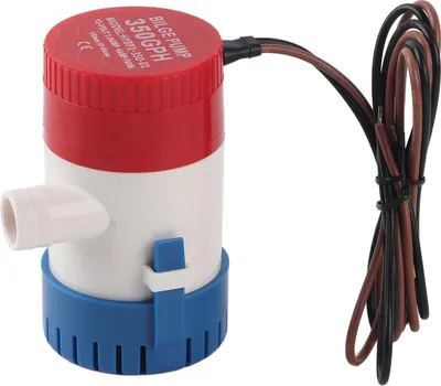 Productafbeelding van 350 GPH Mini-dompelpomp voor scheepvaart, elektrisch, roestvrij staal, geschikt voor jachten, campers en boten, 12V