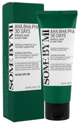 Immagine prodotto di Some By Mi AHA.BHA.PHA 30 Days Miracle Acne Clear Foam 100 ml