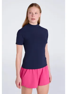 Immagine prodotto di Mountain Warehouse - Maglia protettiva anti-eruzioni cutanee con protezione UV da donna MW1196 (34 DE) (blu scuro)