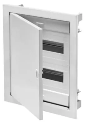 Produktbild von Gewiss Kleinverteiler KVU 24 2X12 TE m. Tür+ N/PE Klemmleiste