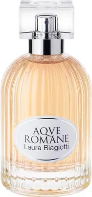 Obrázek produktu pro Laura Biagiotti Aqve Romane Ambrosia Aurea, Ženy, 100 ml, Nedoplnitelná lahvička, Sprej, ALCOHOL DENAT., PARFUM (FRAGRANCE), AQUA (WATER), BENZYL SALICYLATE, BUTYL..., 1 kusů