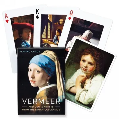 Immagine prodotto di Carte da gioco Piatnik Vermeer - Mazzo singolo