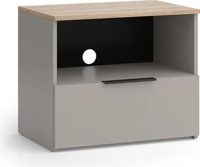 Produktbild von Lowboard Vicco Wido Greige 60 x 50 cm mit Schublade, Model 56617