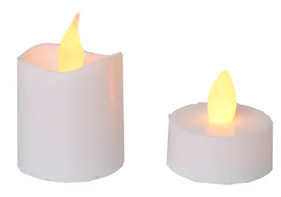 Produktbild von Best Season LED-Kerzenset, 16 teilig, Farbe : weiss 6 Kerzen, 10 Teelichte, inkl. Batterien, 067-32