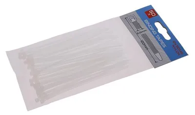Zdjęcie produktu dla LEVIOR Taśmy introligatorskie 120x2,5mm 50szt. białe 23850.01