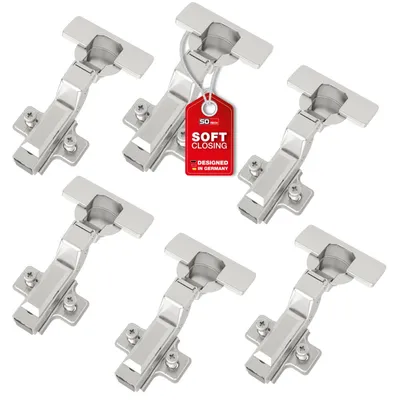 Produktbild von SOTECH Topfband SMOOTH T45 Innenanschlag – Klickmontage, SOFT-CLOSE (6er VE)