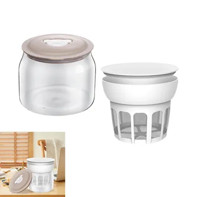 Product shots on a white background with a lifestyle inset.