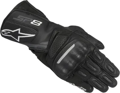Produktbild von Alpinestars SP-8 V2 Motorradhandschuhe Grösse: L, Farbe: Schwarz/Grau