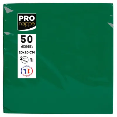 Produktbild von PRONAPPE SV622007I, Grün, Papier, Einfarbig, 200 mm, 200 mm, 70 g