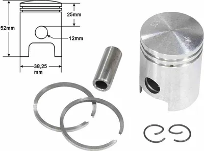 Obrázok produktu pre SIMSON S51 38,25 mm 1 SZLIF STD piest