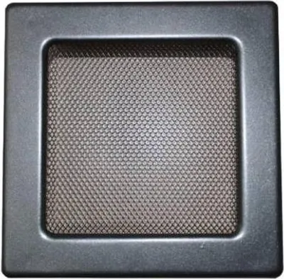 Produktbild von Kaminrost mit Rahmen und Gitter LKM, 170 x 170 mm, graphit lackiert 0720