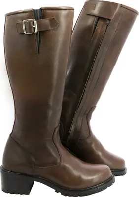 Obrázok produktu pre Overlap Shayenne dámske topánky na motorku Farba: Brown, Veľkosť: 41