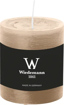 Produktbild von Wiedemann Marble Rustik Kerzen, Stumpenkerzen, Schlamm 80 x Ø 68 mm