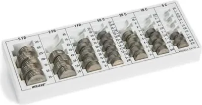 Produktbild von Kasse Minicoin CH 70 (Schweiz) lichtgrau