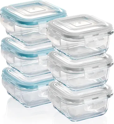 Produktbild von Glasbehälter, 12er Set, Deckelbeilage