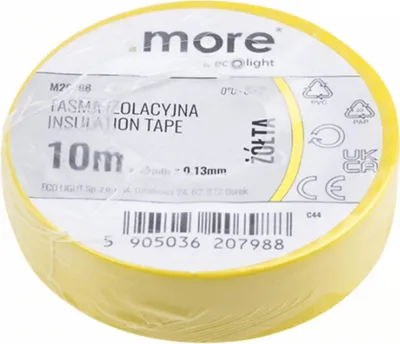 Produktbild von Isolierband 15mm x 0,13mm GELB 10m
