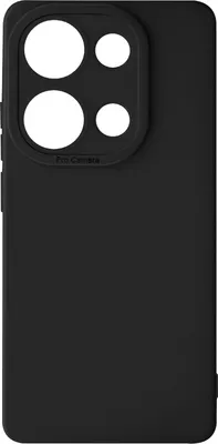 Immagine prodotto di Avizar, Custodia in silicone SoftGlow Xiaomi Redmi Note 13 Pro 4G, fotocamera protetta, nero