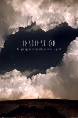Immagine prodotto di Immaginazione - Nuvole - 61x91,5 cm - Poster
