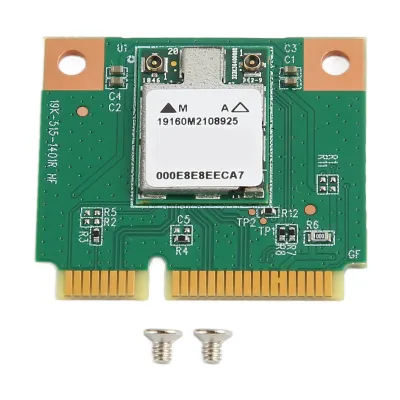Image de Carte Wi-Fi double bande 2,4 GHz/5 GHz avec Bluetooth 4.1, Mini PCIe, adaptateur réseau sans fil 1 200 Mbps