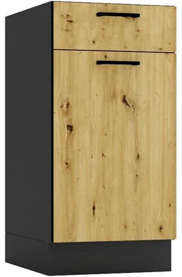 Obrázok produktu pre Skrinka dolná D40S ELLEN 09 grafit / dub artisan