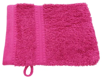 Produktbild von Julie Julsen BIO Waschhandschuh Fuchsia 15 x 21 cm