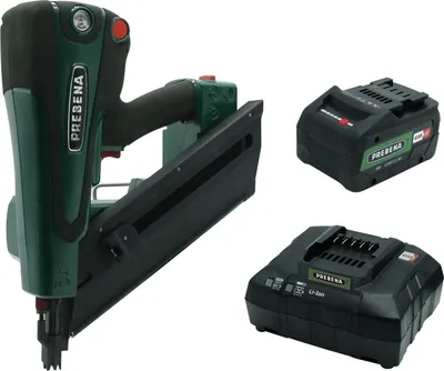 Produktbild von Prebena PKT-8-PR100-SET Hybridnagler fuer Halbkopf-Streifennaegel Type PR von 65-100 mm -inkl.Akku und Ladesta
