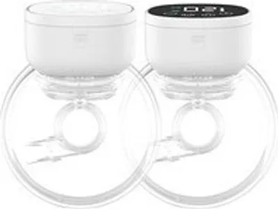 Produktbild von Elektrische Milchpumpe,Tragbare und Schmerzlose Brustpumpe mit USB-Anschluss, für Baby-Säuglingsernährung, Natürliche Zitzen, Kappen