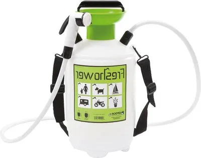 Produktbild von Famanu Drucksprühgerät 7 Liter - Transparent/Grün/Schwarz