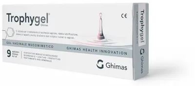 Immagine prodotto di Gel Vaginale Mucomimetico Trophygel Ghimas 9 Applicatori Monouso Da 1 Ml