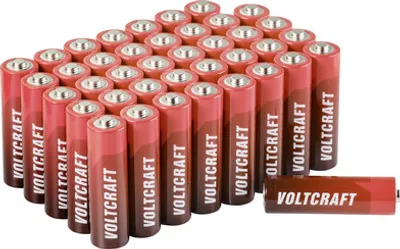 Image de VOLTCRAFT Industrial LR6 SE Mignon (AA)-Batterie Alcali-Manganèse 2900 mAh 1.5 V 40 St