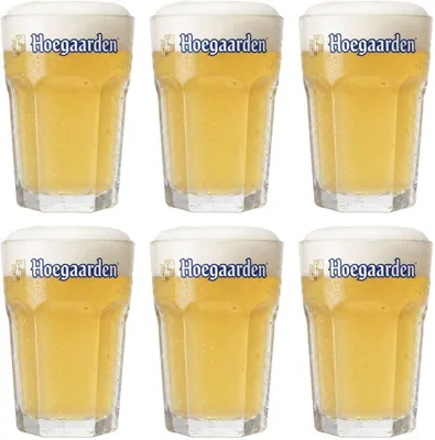 Produktbild von Hoegaarden Biergläser Weißbier 330 ml - 6 Stück