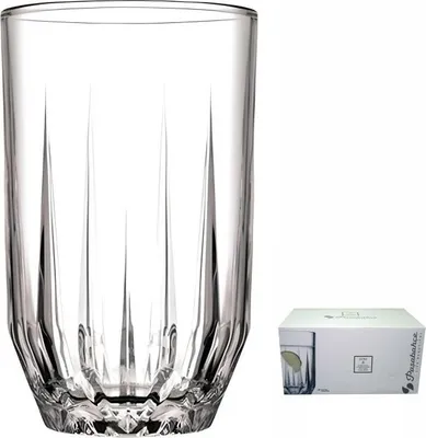 Image de Verres Bas 368 Ml Pasabahce Luna 6 Pièces