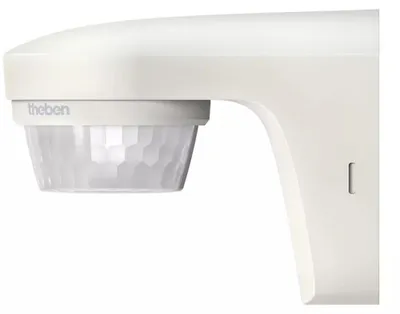 Produktbild von Theben theLuxa S150 WH, Bewegungsmelder, 150°, weiß, Wandmontage, 1 Stk.
