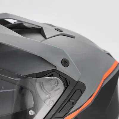 Immagine prodotto di Casco Enduro ACERBIS Assault Graphic Nero Grigio Arancione Fluo Matt taglia XS