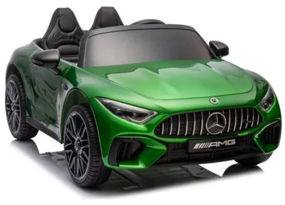 Produktbild von Elektrisches Aufsitzauto Mercedes AMG SL63 grün lackiert