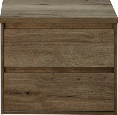 Produktbild von Sanox Waschtischunterschrank Porto BxHxT 70 x 58 x 50 cm Frontfarbe tabacco