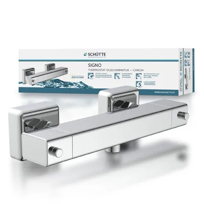 Obrázek produktu pro SCHÜTTE SIGNO sprchová baterie s termostatem, termostat, sprchová baterie, sprchový termostat v chromu