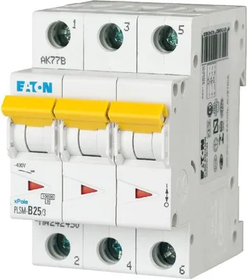 Produktbild von Eaton LEITUNGSSCHUTZSCHALTER (PLSM-B25/3-MW)