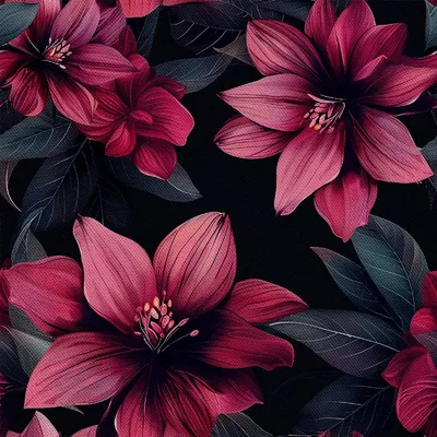 Produktbild von OUTDOOR DEKOSTOFFE OXFORD - Motiv Blumen I DX5277