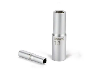 Obrázok produktu pre Fortum nástrčný kľúč (4700519) Nástrčný kľúč, 1/2", 19 mm, D 77 mm, 61CrV5