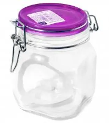 Immagine prodotto di BORMIOLI ROCCO Vaso In Vetro Fido Con Tappo Ermetico Fucsia Cc750