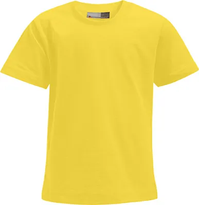 Produktbild von Premium T-Shirt Kinder, Gelb, 140