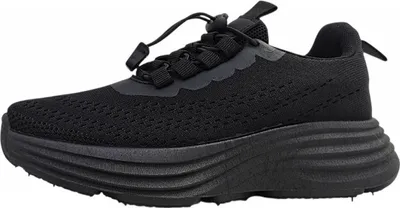 Immagine prodotto di Post Xchange: Scarpe sportive da donna, scarpe da allenamento, sneakers sportive nere, adatte anche per il tempo libero