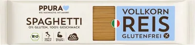 Product packaging for spaghetti.