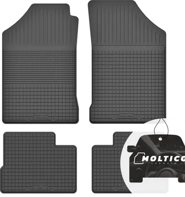Produktbild von Gummimatten mit Rand Auto Fußmatten Gummi Automatten Passgenau 4-teilig Set - passend für Rover 25 1999-2005