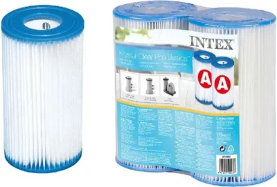 Obrázek produktu pro Intex 29002, Filtrová kazeta, Modrá, Bílá, Plast, Nadzemní bazén, Kulatý, Čína